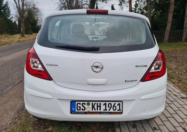 Opel Corsa cena 13900 przebieg: 208000, rok produkcji 2011 z Chojnice małe 254